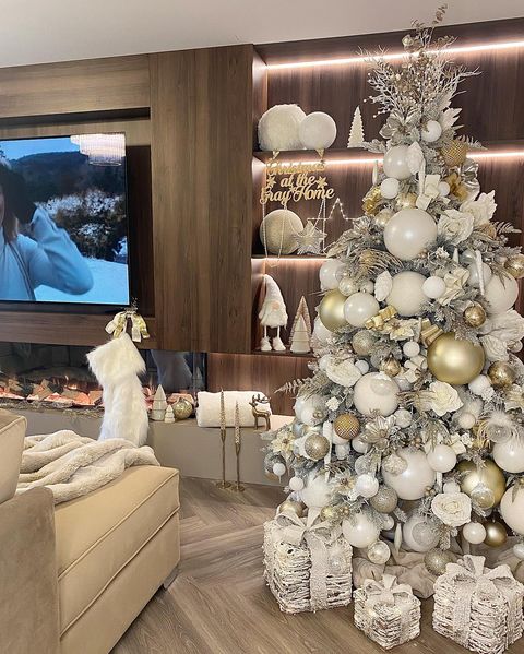21 White Winter Wonderland Christmas Tree Decor Ideas That Trendy